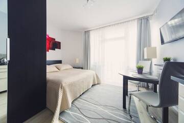 Фото номера Стандартный двухместный номер с 1 кроватью Апарт-отели 4Seasons﻿ Apartments Cracow г. Краков 3