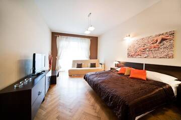 Фото номера Апартаменты с 2 спальнями (8 взрослых) Апарт-отели 4Seasons﻿ Apartments Cracow г. Краков 9