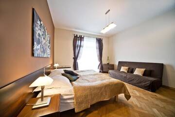 Фото номера Апартаменты с 2 спальнями (8 взрослых) Апарт-отели 4Seasons﻿ Apartments Cracow г. Краков 7