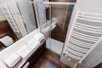 Фото номера Семейные апартаменты с 2 спальнями (6 взрослых) Апарт-отели 4Seasons﻿ Apartments Cracow г. Краков 10