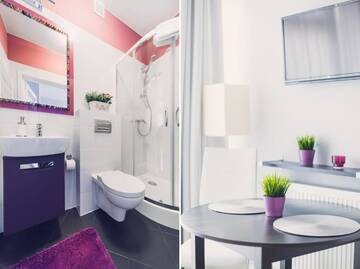 Фото номера Стандартный двухместный номер с 1 кроватью Апарт-отели 4Seasons﻿ Apartments Cracow г. Краков 13