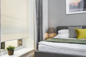 Фото номера Улучшенный двухместный номер с 1 кроватью Апарт-отели Venetian House Market Square Aparthotel г. Краков 12