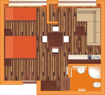 Фото номера Апартаменты Апартаменты Kompleks Apartament-Serwis г. Краков 59