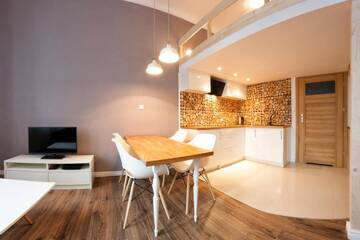 Фото номера Апартаменты с 1 спальней (для 4 взрослых) Апартаменты Kasia&amp;Lukasz Apartments г. Краков 46