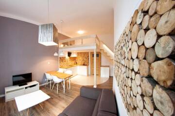 Фото номера Апартаменты с 1 спальней (для 4 взрослых) Апартаменты Kasia&amp;Lukasz Apartments г. Краков 44