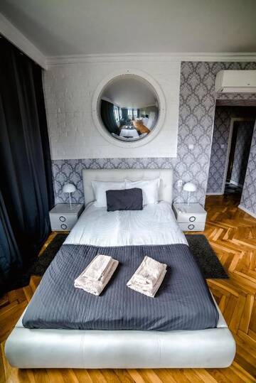 Фото номера Апартаменты Делюкс с видом на город Апартаменты Cracovia Apartments г. Краков 13