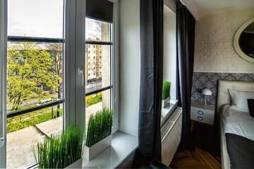 Фото номера Апартаменты Делюкс с видом на город Апартаменты Cracovia Apartments г. Краков 15