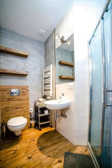 Фото номера Апартаменты-студио с балконом Апартаменты Cracovia Apartments г. Краков 6