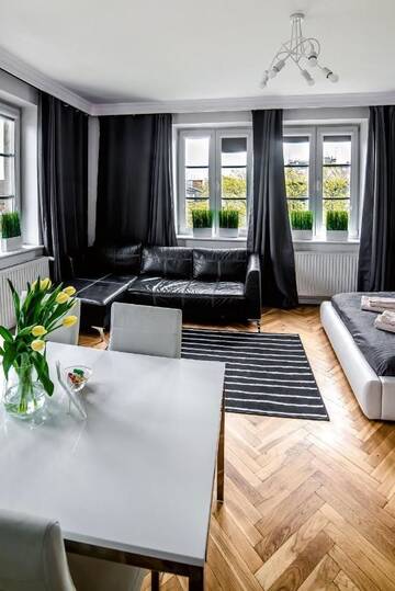 Фото номера Апартаменты Делюкс с видом на город Апартаменты Cracovia Apartments г. Краков 7