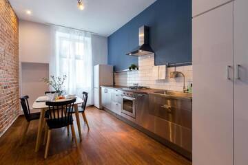 Фото номера Апартаменты с 3 спальнями - Staszica 7 Street Апартаменты FriendHouse Apartments г. Краков 4