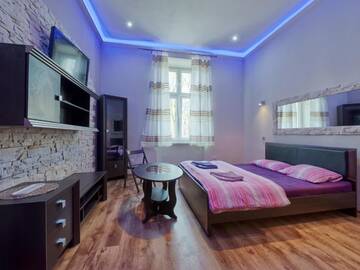 Фото номера Апартаменты (для 5 взрослых) Апартаменты Queen Apartments г. Краков 19