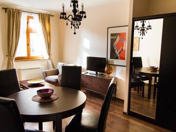 Фото номера Семейный номер-студио Апарт-отели Lounge Apartments г. Краков 5
