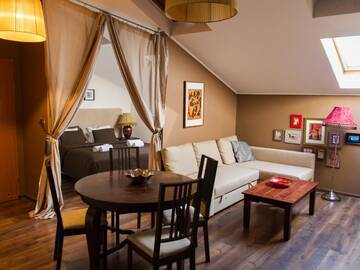 Фото номера Семейный номер-студио Апарт-отели Lounge Apartments г. Краков 7
