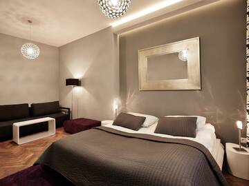 Фото номера Deluxe Apartment - Wiślisko Street 8/3 Апартаменты Apartament King Size г. Краков 5