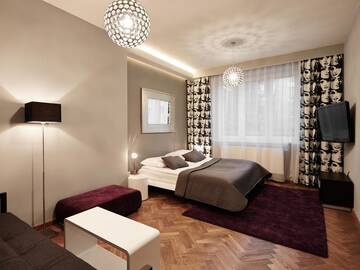 Фото номера Deluxe Apartment - Wiślisko Street 8/3 Апартаменты Apartament King Size г. Краков 8