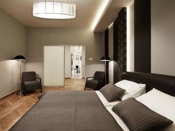 Фото номера Deluxe Apartment - Wiślisko Street 8/3 Апартаменты Apartament King Size г. Краков 9