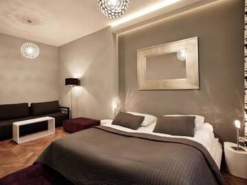 Фото номера Deluxe Apartment - Wiślisko Street 8/3 Апартаменты Apartament King Size г. Краков 14