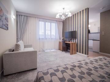 Фото номера Улучшенные апартаменты Апарт-отели Aparthotel Miodowa г. Краков 11