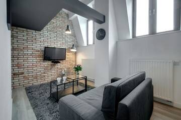 Фото номера Двухуровневые апартаменты Апартаменты Zamkowa15 Apartments г. Краков 34