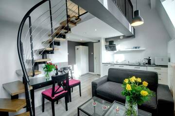 Фото номера Двухуровневые апартаменты Апартаменты Zamkowa15 Apartments г. Краков 8