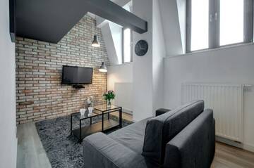 Фото номера Двухуровневые апартаменты Апартаменты Zamkowa15 Apartments г. Краков 18