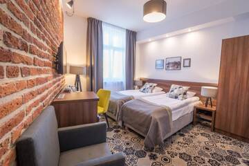 Фото номера Двухместный номер «Комфорт» с 1 кроватью Отель Hotel Lavender г. Краков 10