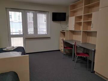 Фото номера Стандартный двухместный номер с 1 кроватью Хостелы Dom Studencki Zaułek г. Краков 5