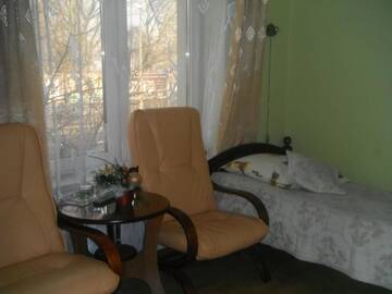 Фото номера Двухместный номер с 2 отдельными кроватями Гостевой дом Pensjonat Przy Błoniach г. Краков 6