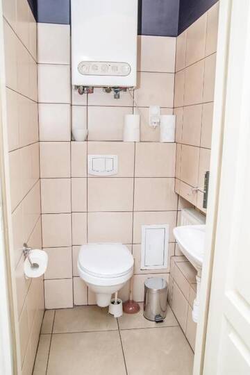 Фото номера Апартаменты с 1 спальней (для 4 взрослых) Апартаменты Red Kurka Apartments г. Краков 28