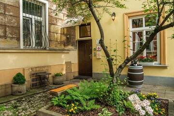 Фото номера Апартаменты с 1 спальней (для 4 взрослых) Апартаменты Red Kurka Apartments г. Краков 5