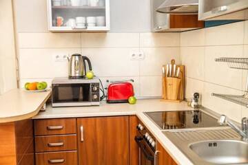Фото номера Апартаменты с 2 спальнями (для 6 взрослых) Апартаменты Red Kurka Apartments г. Краков 4