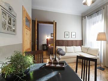 Фото номера Апартаменты с 1 спальней (для 4 взрослых) - Улица Asnyka 5 Апартаменты Antique Apartments Old Town г. Краков 3