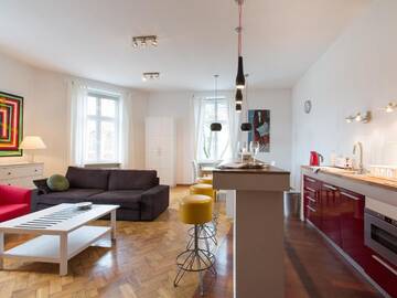 Фото номера Улучшенные апартаменты с 1 спальней - Улица Studencka 8 Апартаменты Antique Apartments Old Town г. Краков 3