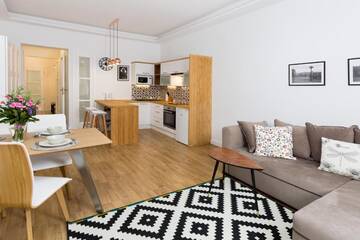 Фото номера Апартаменты с 1 спальней - ulica Sławkowska, 19 Апартаменты Antique Apartments Old Town г. Краков 3