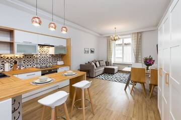 Фото номера Апартаменты с 1 спальней - ulica Sławkowska, 19 Апартаменты Antique Apartments Old Town г. Краков 4