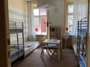 Фото номера Семейный номер с общей ванной комнатой Хостелы Hostel Aleje 28 г. Краков 5