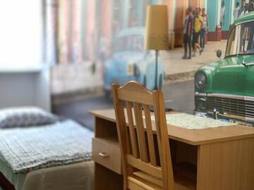 Фото номера Трехместный номер с общей ванной комнатой Хостелы Hostel Aleje 28 г. Краков 4