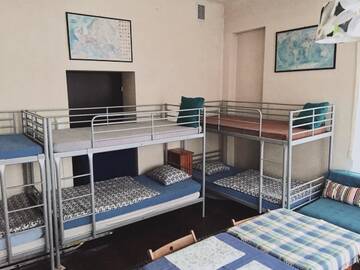 Фото номера Кровать в общем 8-местном номере Хостелы Hostel Aleje 28 г. Краков 2