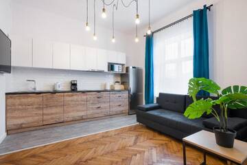 Фото номера Апартаменты с 1 спальней (для 4 взрослых) Апарт-отели Main Market Square Apartments г. Краков 16