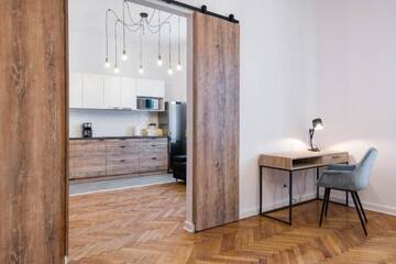 Фото номера Апартаменты с 1 спальней (для 4 взрослых) Апарт-отели Main Market Square Apartments г. Краков 17