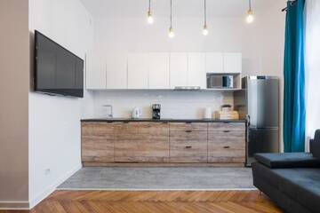 Фото номера Апартаменты с 1 спальней (для 4 взрослых) Апарт-отели Main Market Square Apartments г. Краков 14