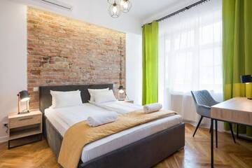 Фото номера Апартаменты с 1 спальней (для 4 взрослых) Апарт-отели Main Market Square Apartments г. Краков 10