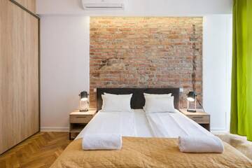Фото номера Апартаменты с 1 спальней (для 4 взрослых) Апарт-отели Main Market Square Apartments г. Краков 8