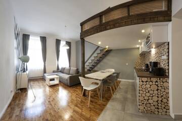 Фото номера Апартаменты «Комфорт» (для 6 взрослых) Апартаменты Fresh Apartments г. Краков 2