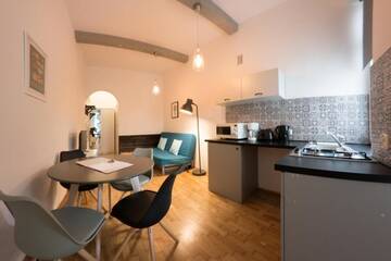Фото номера Небольшие апартаменты с 1 спальней Апартаменты Fresh Apartments г. Краков 5