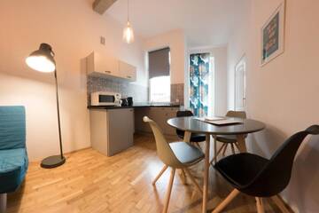 Фото номера Небольшие апартаменты с 1 спальней Апартаменты Fresh Apartments г. Краков 6