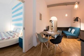 Фото номера Небольшие апартаменты с 1 спальней Апартаменты Fresh Apartments г. Краков 7