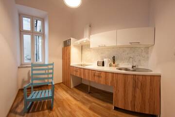 Фото номера Апартаменты с 1 спальней (для 4 взрослых) Апартаменты Fresh Apartments г. Краков 7