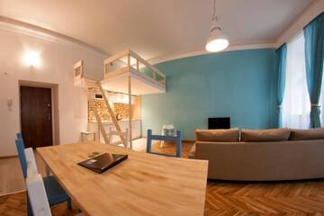 Фото номера Апартаменты (для 6 взрослых) Апартаменты Fresh Apartments г. Краков 2