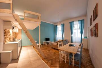 Фото номера Апартаменты (для 6 взрослых) Апартаменты Fresh Apartments г. Краков 5
